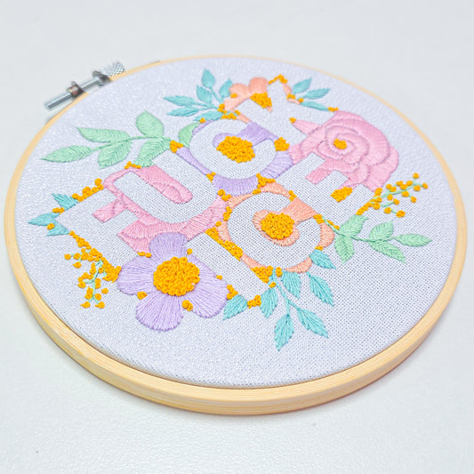 FUCK ICE - Embroidery Kit