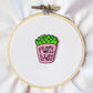 Plant Lady Needle Minder for Hand Embroidery