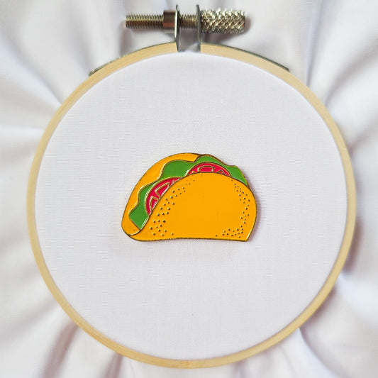 Taco Needle Minder for Hand Embroidery