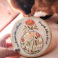 Not fragile like a flower, fragile like a bomb 6" Embroidery Kit