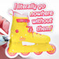 Barbie Movie Ken's Roller Blades Sticker, 2.5 x 3 in.