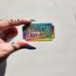 Ticket to the Shit Show Holographic Sticker, 2.5 x 1.5 in. (New larger size)