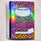 Lisa Frank Composition Reusable Sticker Storage Book, 5 x 7