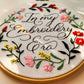 In My Embroidery Era 7" Embroidery Kit - Beginner Friendly