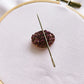 Oval Red Fire Sparkly Magnetic Needle Minder