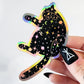 Holographic Outer Space Cat Sticker