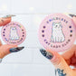 Childless Cat Lady Club Holographic Pinback Button