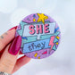 90s Pronouns Button