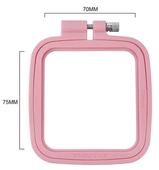 Plastic Rectangle Embroidery Hoop