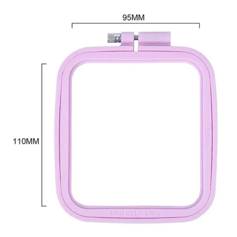 Plastic Rectangle Embroidery Hoop