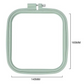 Plastic Rectangle Embroidery Hoop