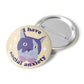 I Have Social Anxiety - Cat Pinback Button