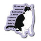 Anti-Flock Cat Sticker