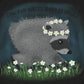 Jimothy The Raccoon Hates Data Centers Art Print
