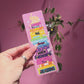"Leave Me Alone When I'm Reading" Cat on Books Bookmark