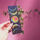 Rainbow Disco Ball Moon Holographic Bookmark