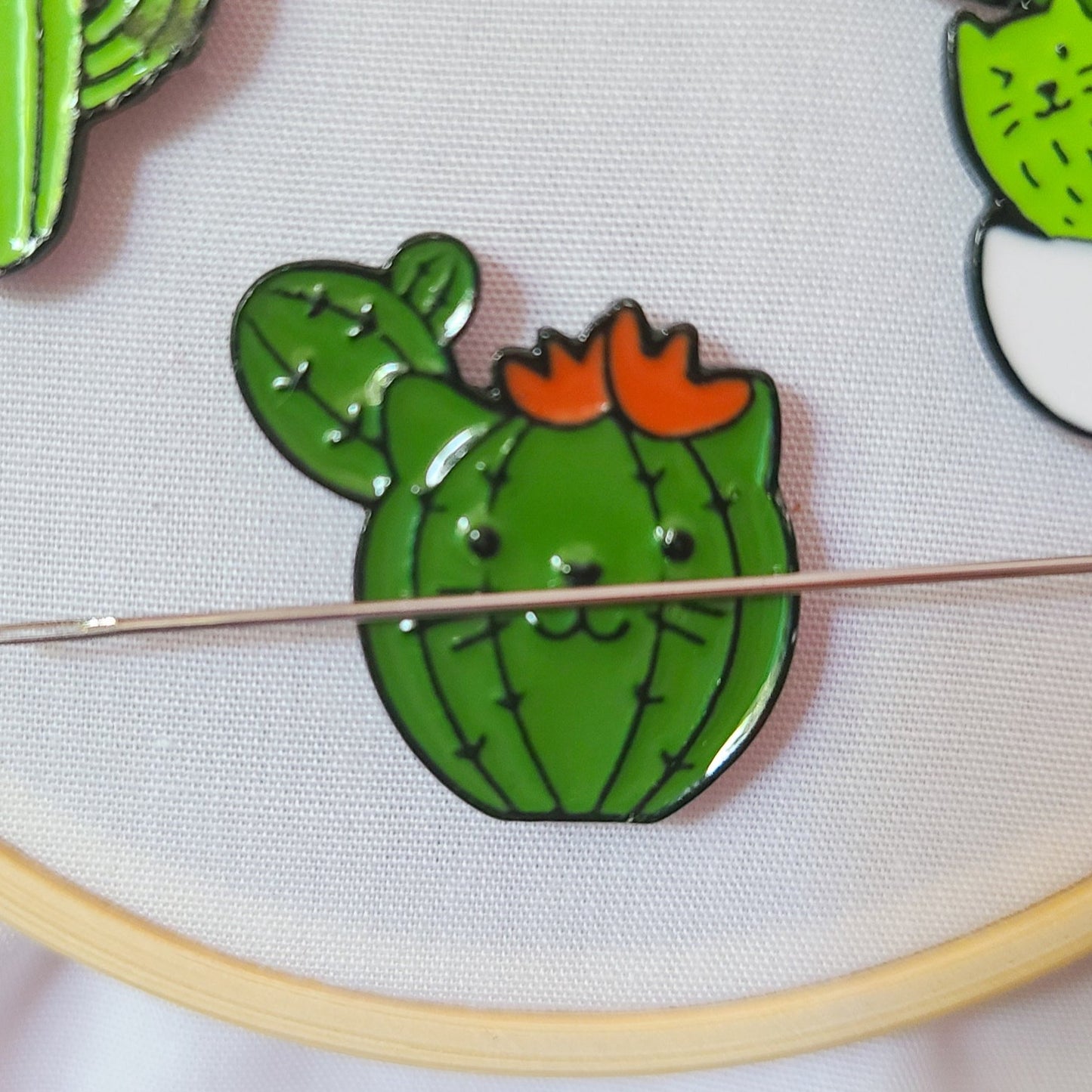 Catcus Needle Minders for Hand Embroidery