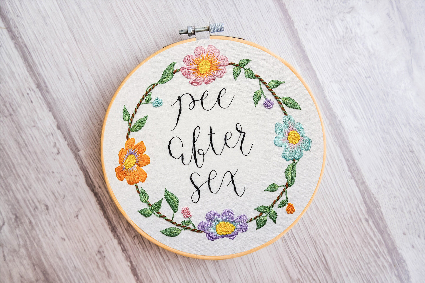 Pee After Sex - Digital Embroidery Pattern - Advanced