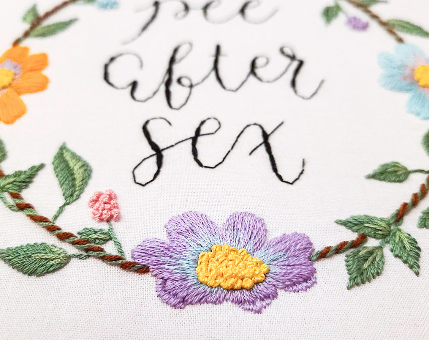 Pee After Sex - Digital Embroidery Pattern - Advanced