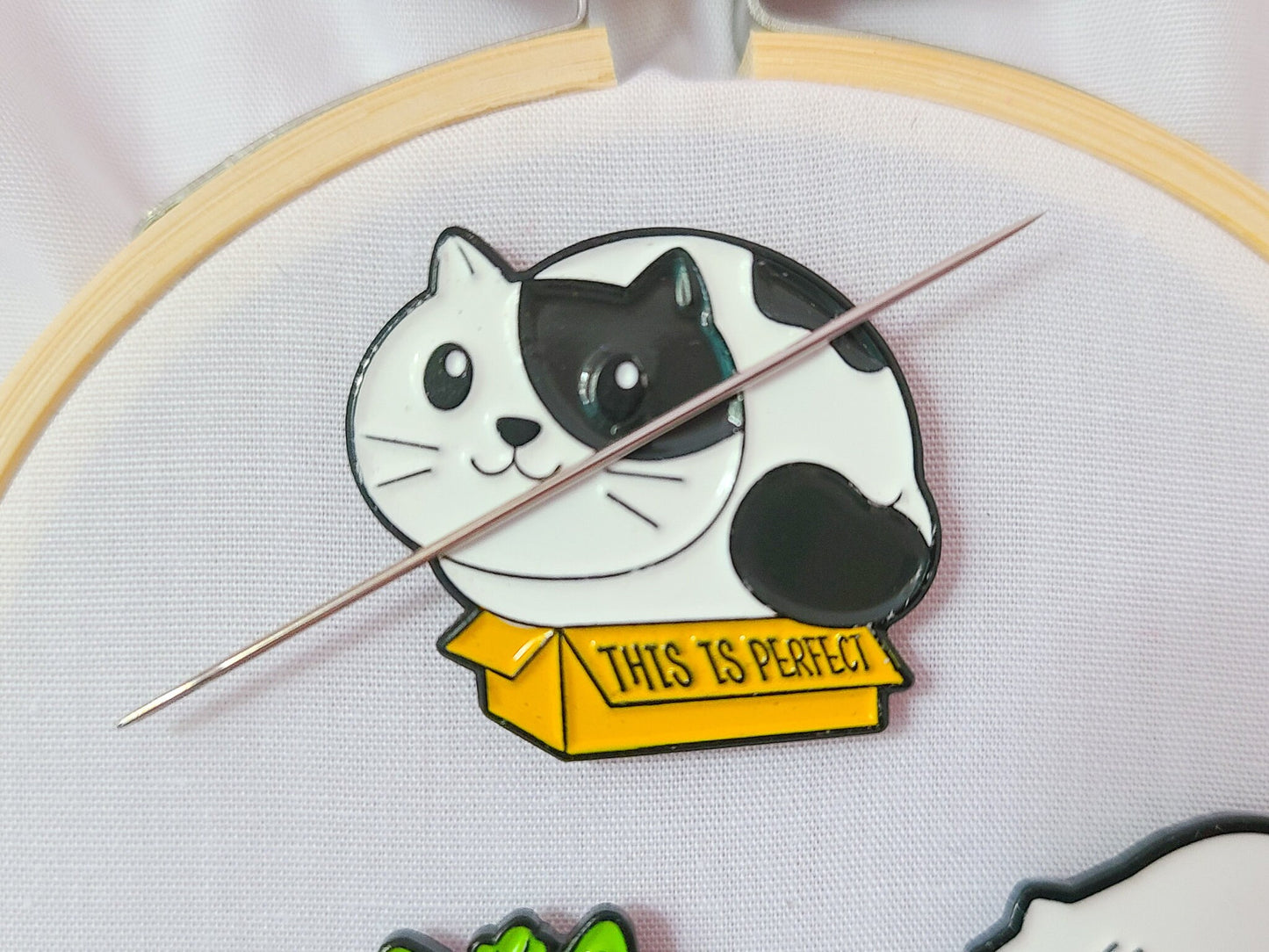 Cat Needle Minders for Hand Embroidery