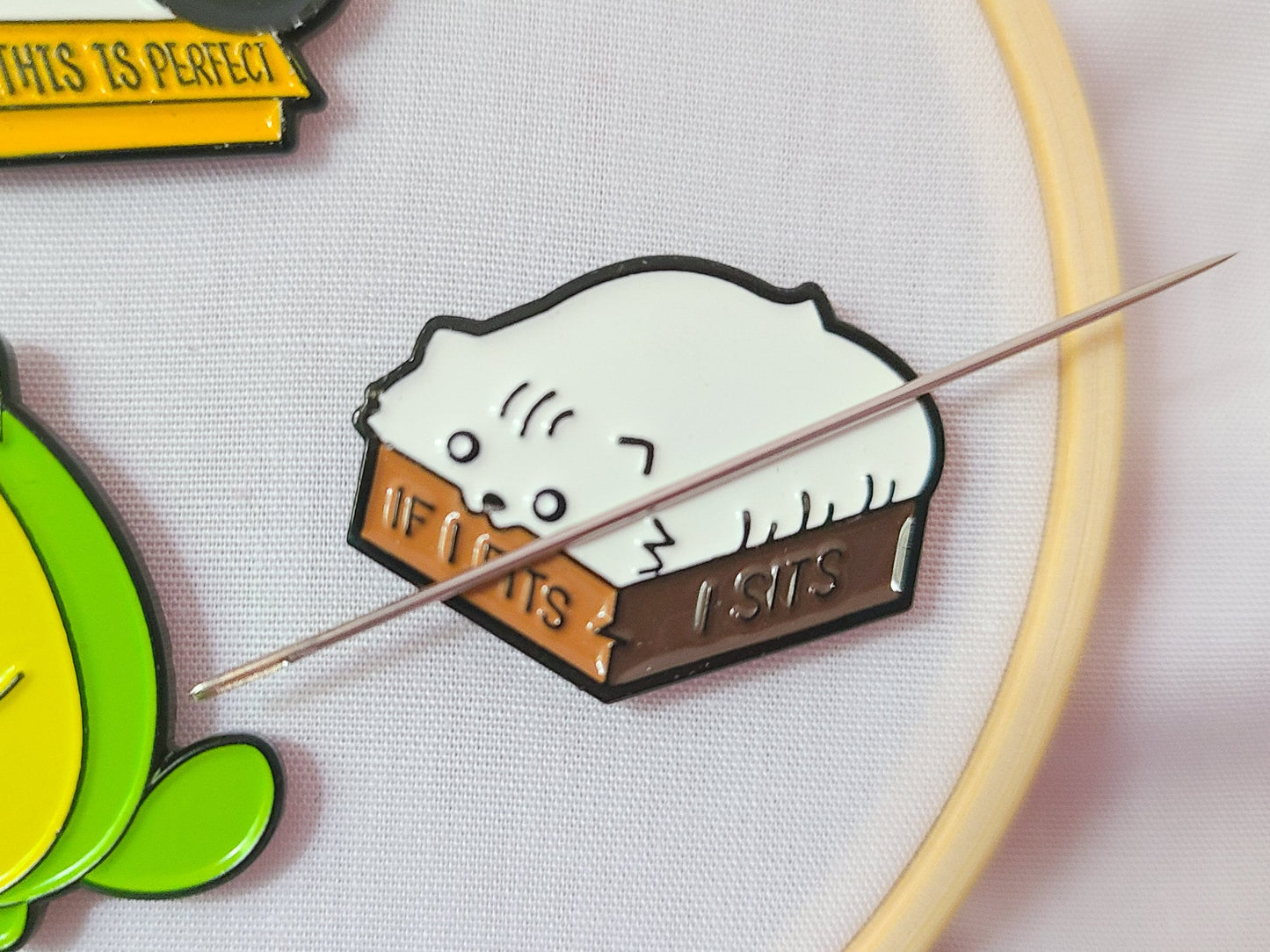 Cat Needle Minders for Hand Embroidery